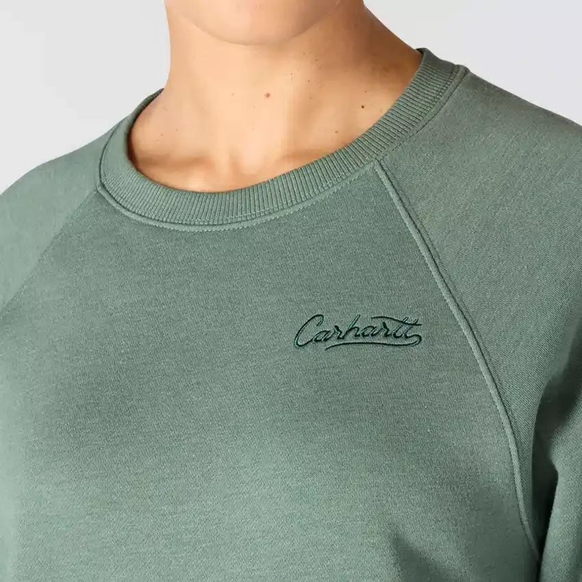 Kadın Sawyer Bol Kesim Bisiklet Yaka Sweatshirt