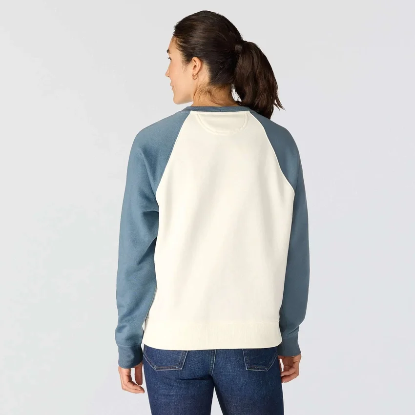Kadın Sawyer Bol Kesim Bisiklet Yaka Sweatshirt