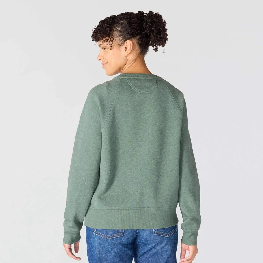 Kadın Sawyer Bol Kesim Bisiklet Yaka Sweatshirt
