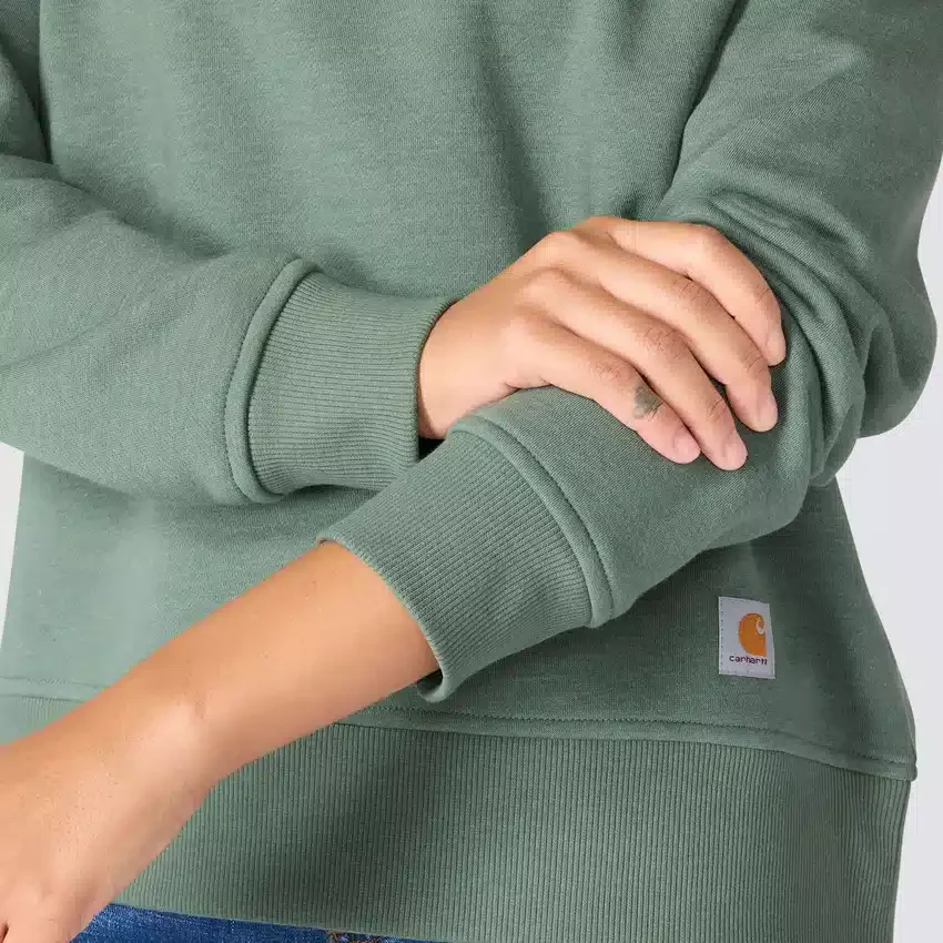 Kadın Sawyer Bol Kesim Bisiklet Yaka Sweatshirt