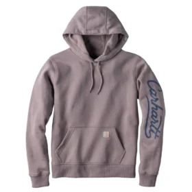Kadın Sawyer Script Logo Kolluklu Kapüşonlu Sweatshirt