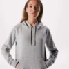 Kadın Sawyer Script Logo Kolluklu Kapüşonlu Sweatshirt