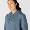 Kadın Sawyer Script Logo Kolluklu Kapüşonlu Sweatshirt