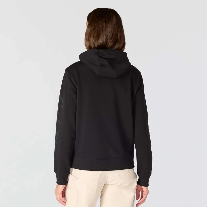Kadın Sawyer Script Logo Kolluklu Kapüşonlu Sweatshirt