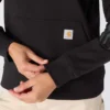 Kadın Sawyer Script Logo Kolluklu Kapüşonlu Sweatshirt