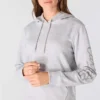 Kadın Sawyer Script Logo Kolluklu Kapüşonlu Sweatshirt