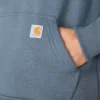 Kadın Sawyer Script Logo Kolluklu Kapüşonlu Sweatshirt