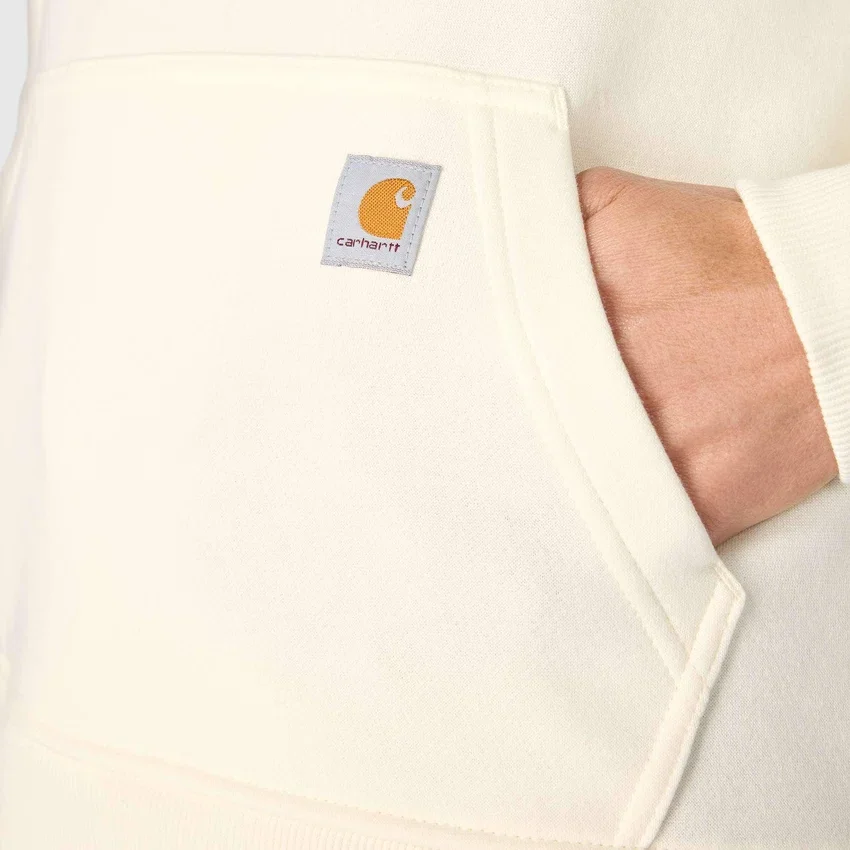 Kadın Sawyer Script Logo Kolluklu Kapüşonlu Sweatshirt
