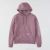 Kadın Sawyer Script Logo Kolluklu Kapüşonlu Sweatshirt