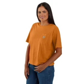 Kadın Tencel Bol Kesim Hafif Bisiklet Yaka Cepli Gömlek