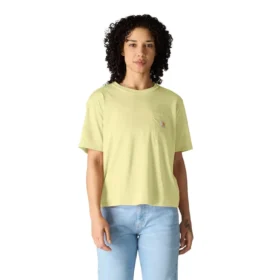 Kadın Tencel Bol Kesim Hafif Bisiklet Yaka Cepli Gömlek