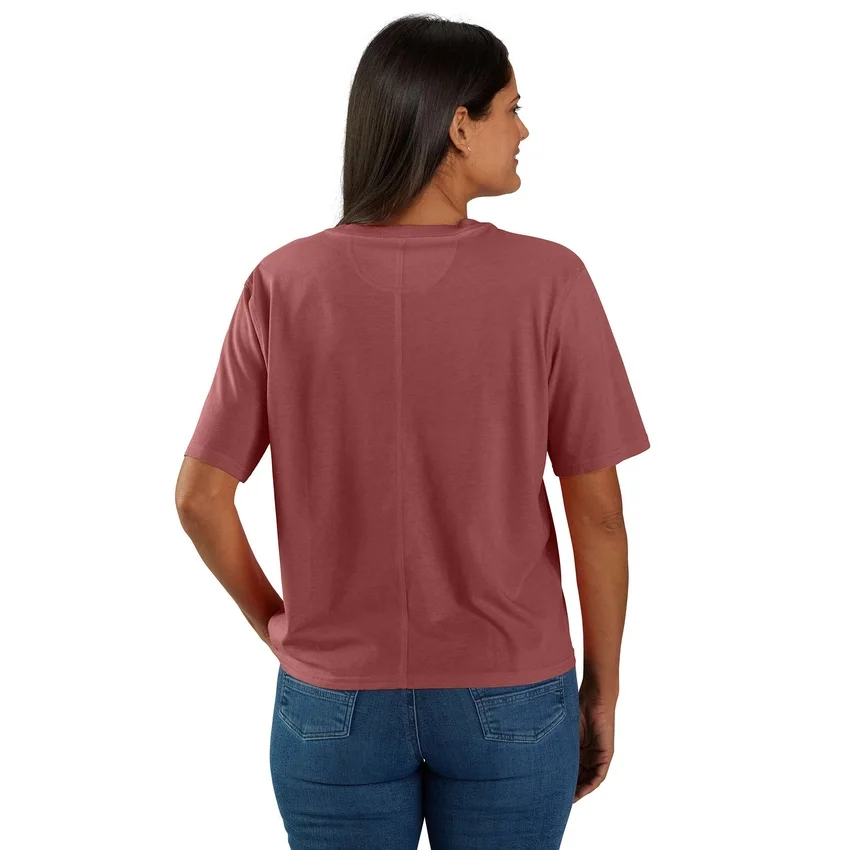 Kadın Tencel Bol Kesim Hafif Bisiklet Yaka Cepli Gömlek