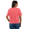 Kadın Tencel Bol Kesim Hafif Bisiklet Yaka Cepli Gömlek