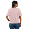 Kadın Tencel Bol Kesim Hafif Bisiklet Yaka Cepli Gömlek