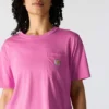 Kadın Tencel Bol Kesim Hafif Bisiklet Yaka Cepli Gömlek