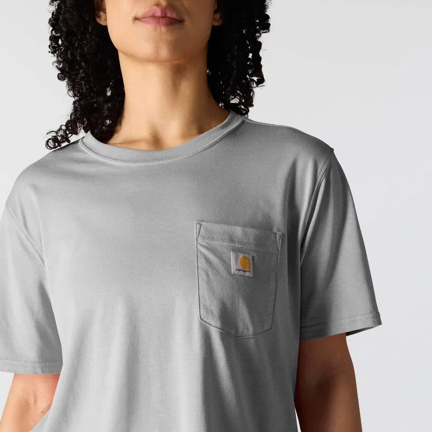 Kadın Tencel Bol Kesim Hafif Bisiklet Yaka Cepli Gömlek
