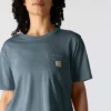 Kadın Tencel Bol Kesim Hafif Bisiklet Yaka Cepli Gömlek