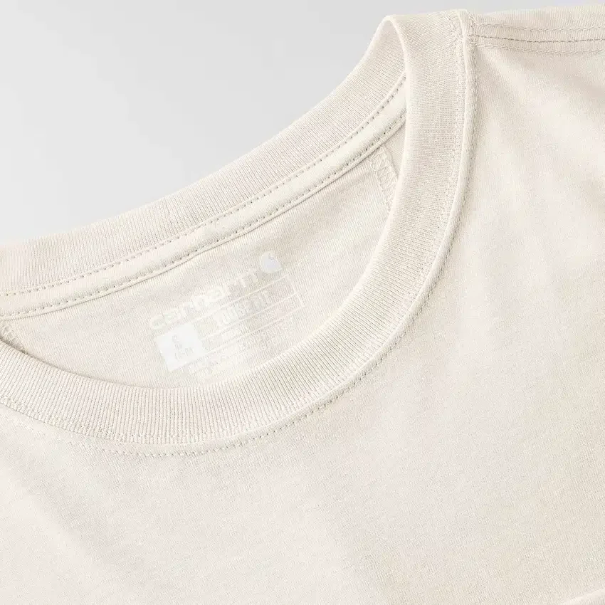 Kadın Tencel Bol Kesim Uzun Kolluklu Bisiklet Yaka Cepli Tişört