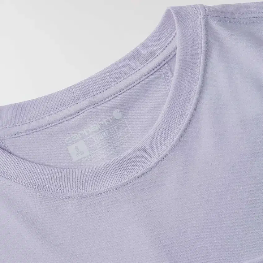 Kadın Tencel Bol Kesim Uzun Kolluklu Bisiklet Yaka Cepli Tişört