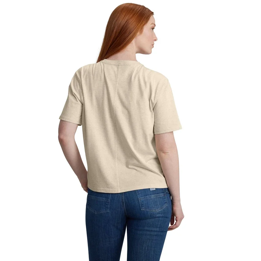 Kadın Tencel Hafif Bisiklet Yaka Desenli Bisiklet Yaka Sweatshirt