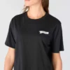 Kadın Tencel Hafif Pennant Bayrak Desenli Gömlek