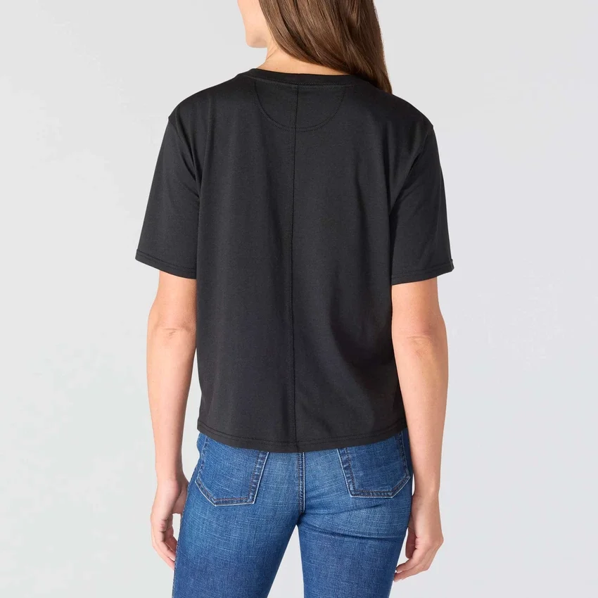 Kadın Tencel Hafif Pennant Bayrak Desenli Gömlek