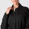 Kadın Tencel Nefes Alabilir Kanvas Ceket