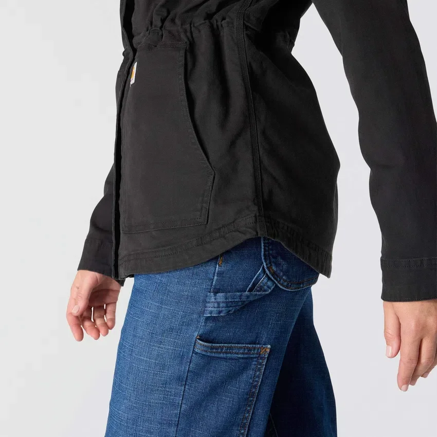 Kadın Tencel Nefes Alabilir Kanvas Ceket