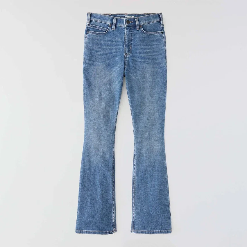 Kadın Tiller Yüksek Bel Bootcut Kot