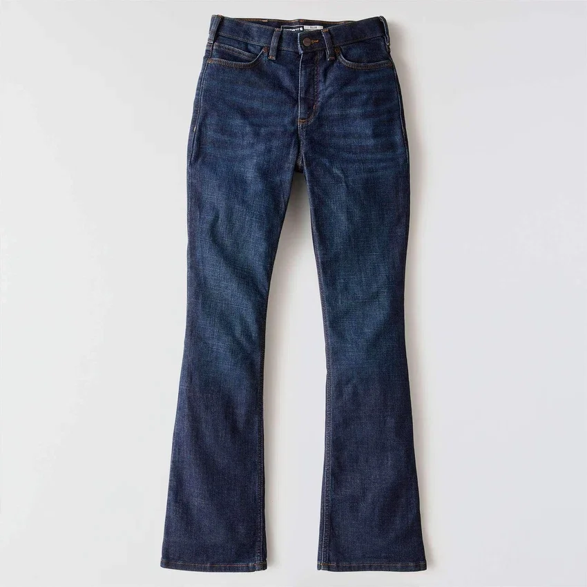 Kadın Tiller Yüksek Bel Bootcut Kot