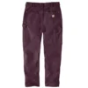 Kadın Vintage Kesim Double Knee Kanvas İş Pantolonu