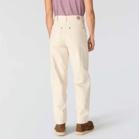 Kadın Vintage Kesim Double Knee Kanvas İş Pantolonu