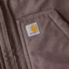 Kadın Yıkanmış Pamuklu Sherpa Astarlı Mock Neck Yelek