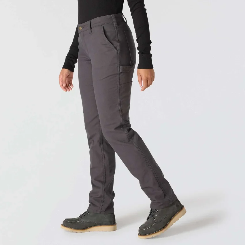 Kadınlar için Essential Ashland Astarlı Esnek Kanvas İş Pantolonu