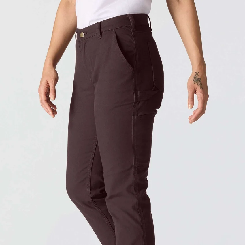 Kadınlar için Essential Ashland Streç Kanvas İş Pantolonu