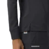 Kadınlar için Rugged Flex® Rscu Ağır Dokuma Uzun Kolluklu Polo Scrub Üst