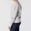 Kadınlar İçin Bol Kesim Orta Ağırlıkta Grafik Desenli Bisiklet Yaka Sweatshirt
