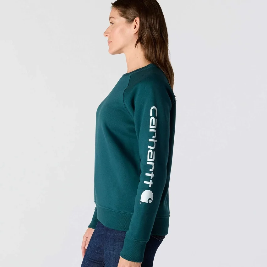 Kadınlar İçin Bol Kesim Orta Ağırlıkta Grafik Desenli Bisiklet Yaka Sweatshirt