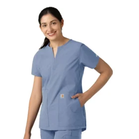 Kadınlar İçin Force Essentials Çentikli Yaka Tunik Önlük Üstü