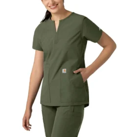 Kadınlar İçin Force Essentials Çentikli Yaka Tunik Önlük Üstü