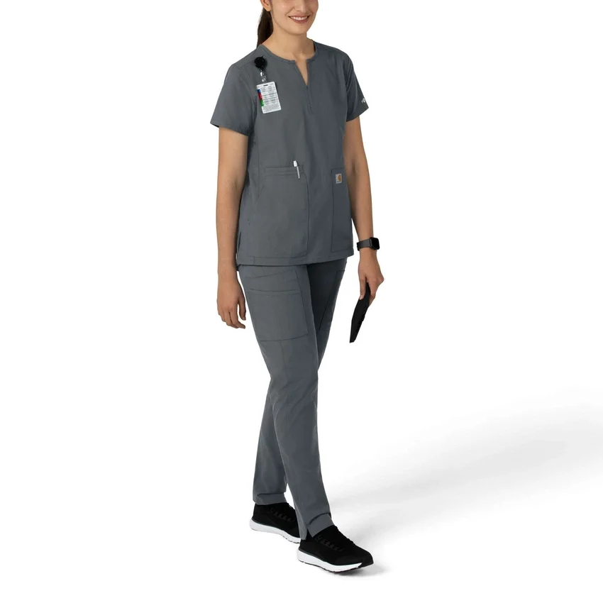 Kadınlar İçin Force Essentials Çentikli Yaka Tunik Önlük Üstü