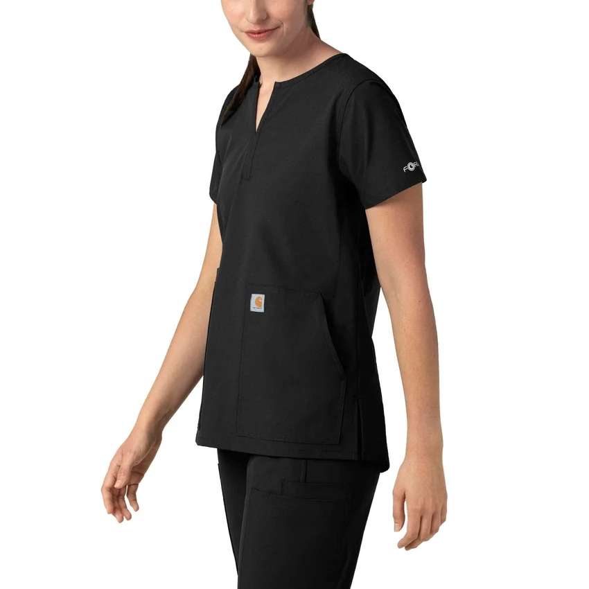 Kadınlar İçin Force Essentials Çentikli Yaka Tunik Önlük Üstü