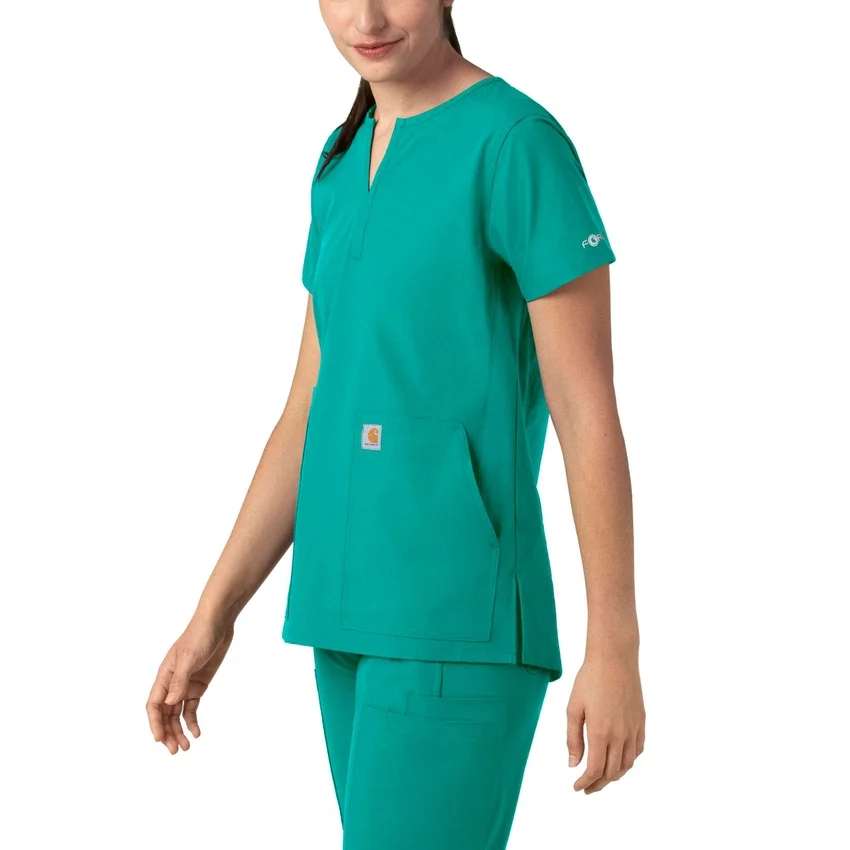 Kadınlar İçin Force Essentials Çentikli Yaka Tunik Önlük Üstü