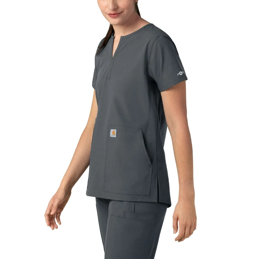Kadınlar İçin Force Essentials Çentikli Yaka Tunik Önlük Üstü