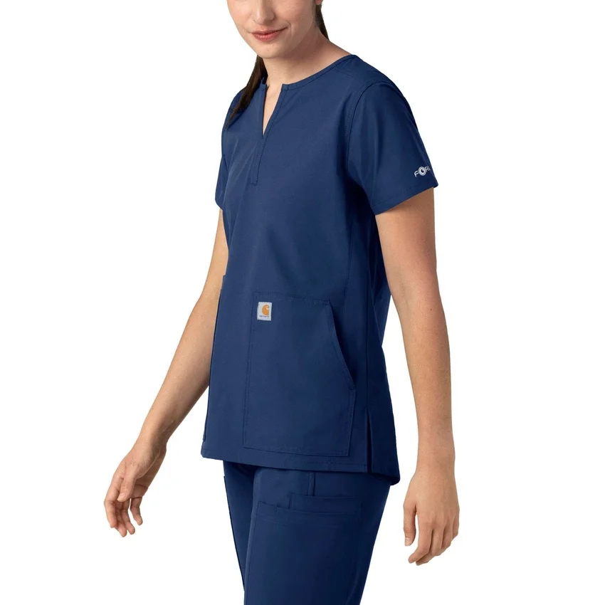 Kadınlar İçin Force Essentials Çentikli Yaka Tunik Önlük Üstü