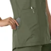 Kadınlar İçin Force Essentials Çentikli Yaka Tunik Önlük Üstü