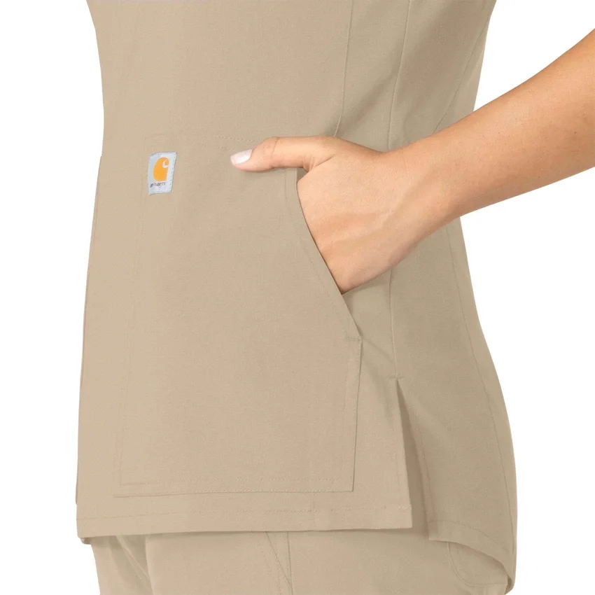 Kadınlar İçin Force Essentials Çentikli Yaka Tunik Önlük Üstü