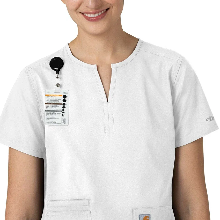 Kadınlar İçin Force Essentials Çentikli Yaka Tunik Önlük Üstü