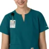 Kadınlar İçin Force Essentials Çentikli Yaka Tunik Önlük Üstü