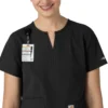 Kadınlar İçin Force Essentials Çentikli Yaka Tunik Önlük Üstü